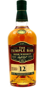 TEMPLE BAR 12 YR IRISH WHISKEY