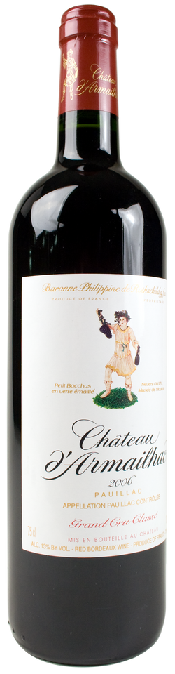 Ch D Armailhac Pauillac Rg Wb 750ml