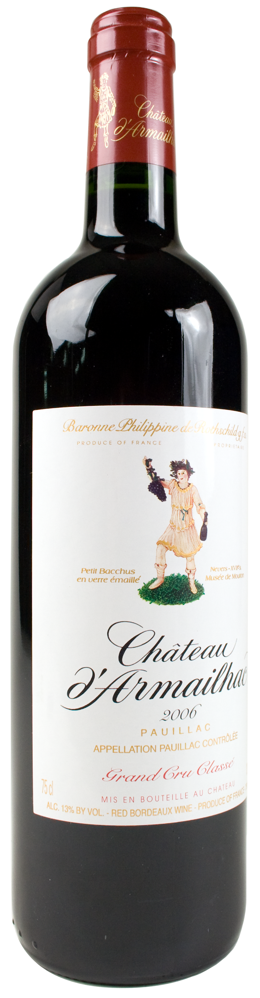 Ch D Armailhac Pauillac Rg Wb 750ml