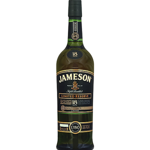 JAMESON IRISH WHISKEY 18YR 80 YRC