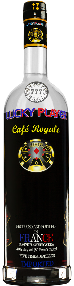 Lucky Player Vodka Cafe Royale 750ml